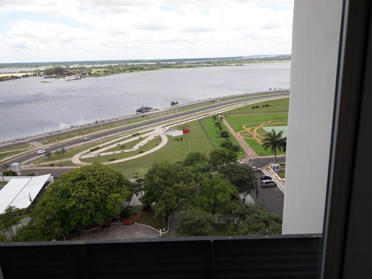 Centro De Asuncion Nuevo Apartamento, Comodo, Seguro, Piscina, Gimnasio Y Parking Kültér fotó